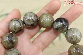 老提油和田玉手串